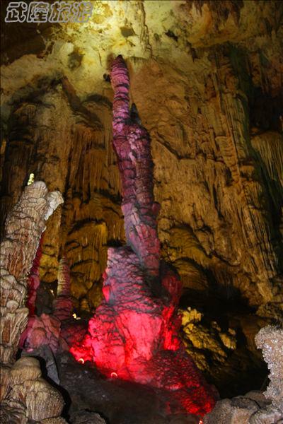 芙蓉洞景點之&ldquo;火箭待發&rdquo;