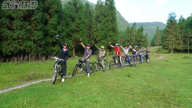 武隆夢幻谷騎行之路