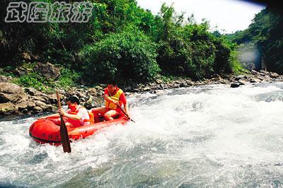 武隆黃柏渡漂流