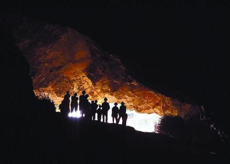 二王洞洞口 后坪鄉鄉政府 供圖