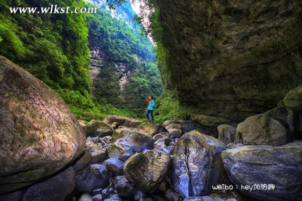 烏木、化石隨地撿，重慶無人峽谷大冒險（完整版）&mdash;&mdash;【女漢紙武隆秘境探險記】第十四節