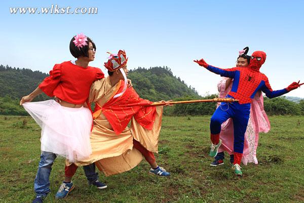 仙女山奇葩燒烤趴激情上演 唐僧起色心胸咚如花