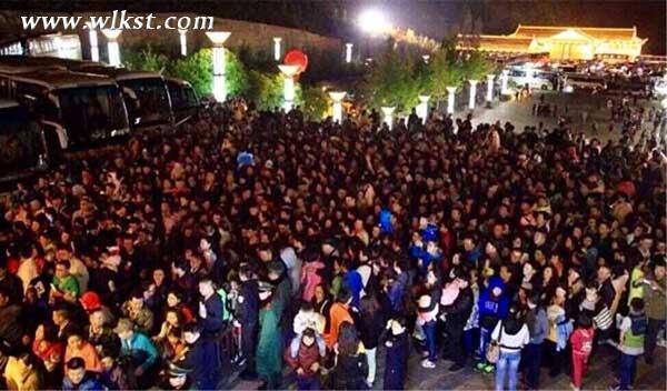 萬人同游印象武隆