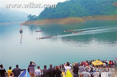 武隆第十一屆芙蓉江龍舟錦標賽本月鳴鑼開賽