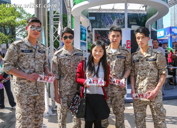 &ldquo;宋仲基&rdquo;為印象武隆代言？重慶一會一節(jié)顏值高