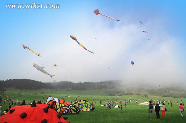 仙女山風箏節現場