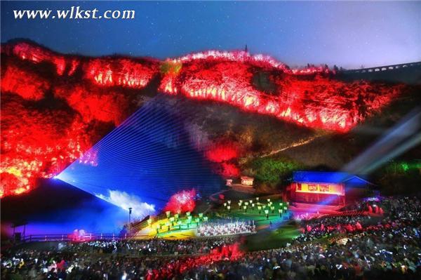  大型山水實景演出&mdash;&mdash;印象武隆演出現(xiàn)場