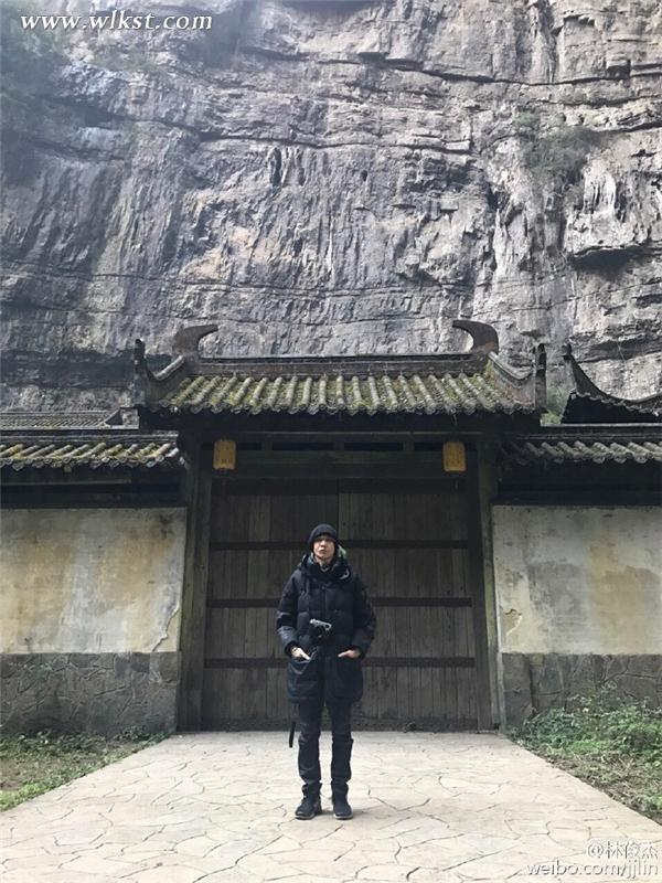 林俊杰在武隆天生三橋