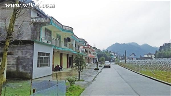 整潔的院落、美麗的鄉村。