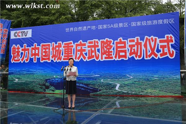 盧紅區長發表&ldquo;魅力之約 文明之旅&rdquo;的倡議