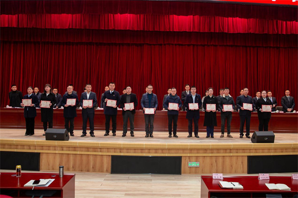 部分先進個人合影